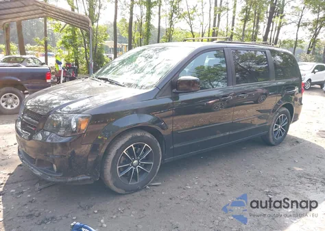 2017 Dodge Grand Caravan Gt из США, поврежденный, VIN 2C4RDGEG4HR567811